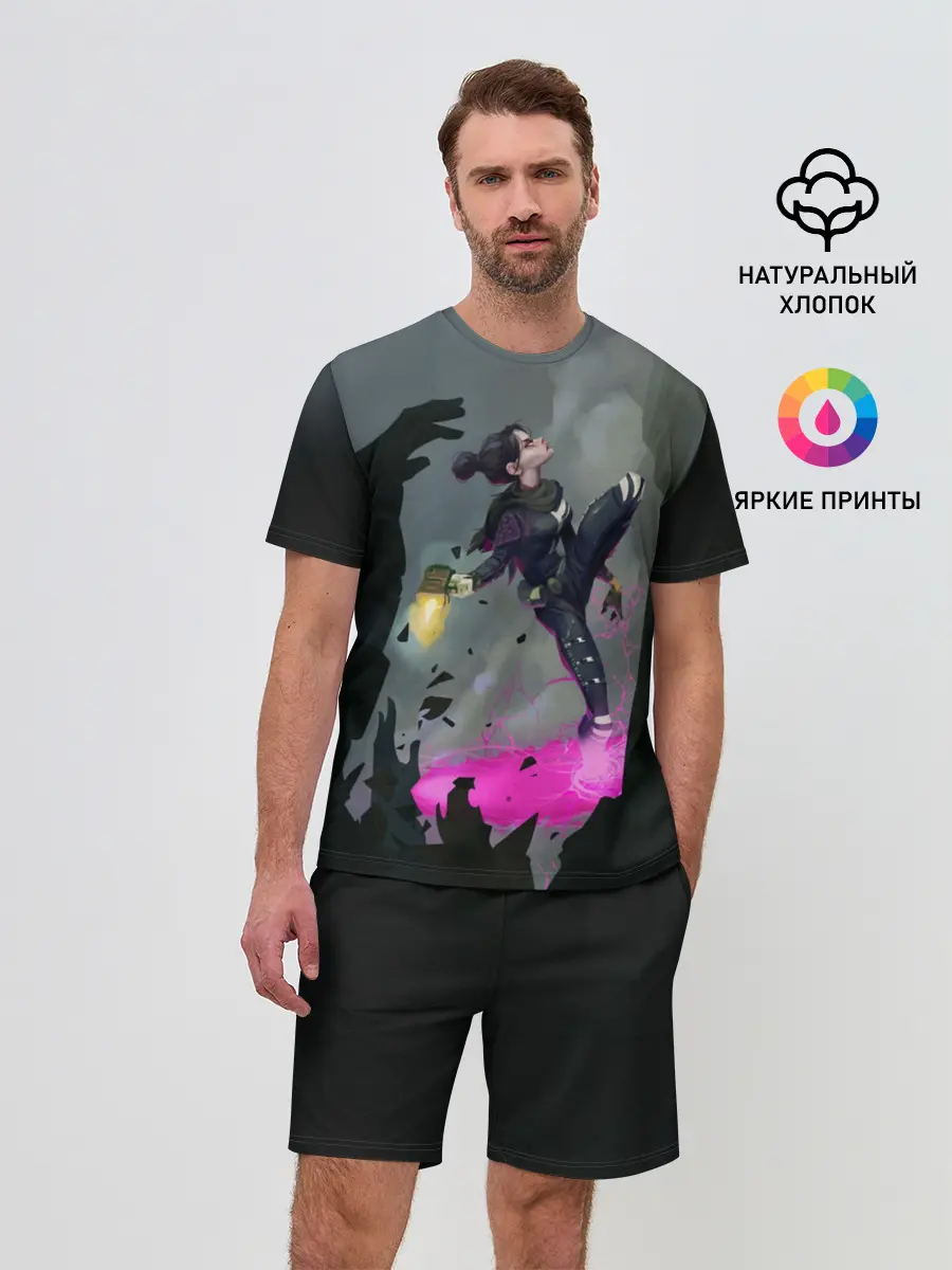 Мужской костюм с шортами / APEX LEGENDS - Wraith