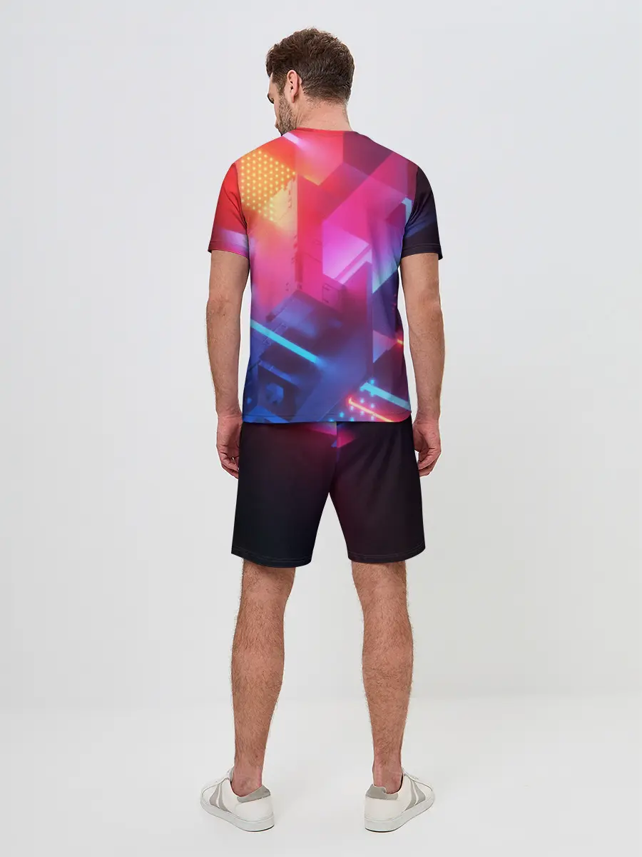 Мужской костюм с шортами / Marshmello