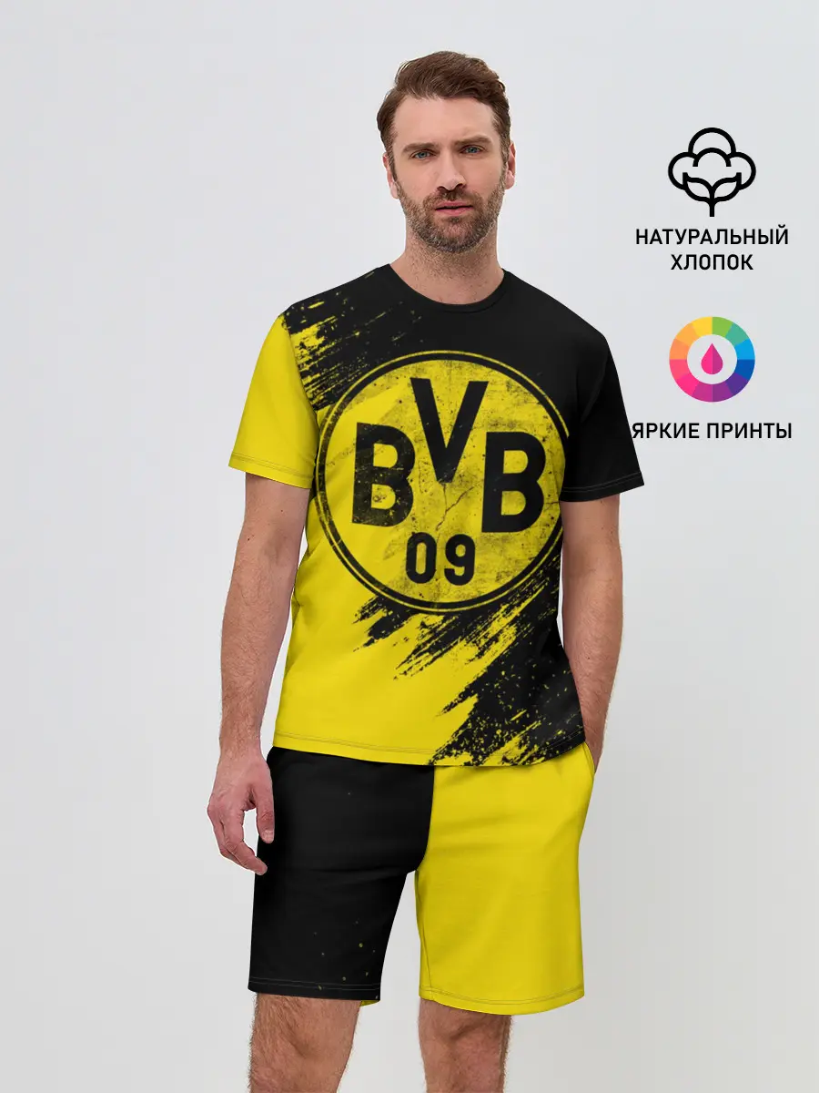 Мужской костюм с шортами / Боруссия Дортмунд