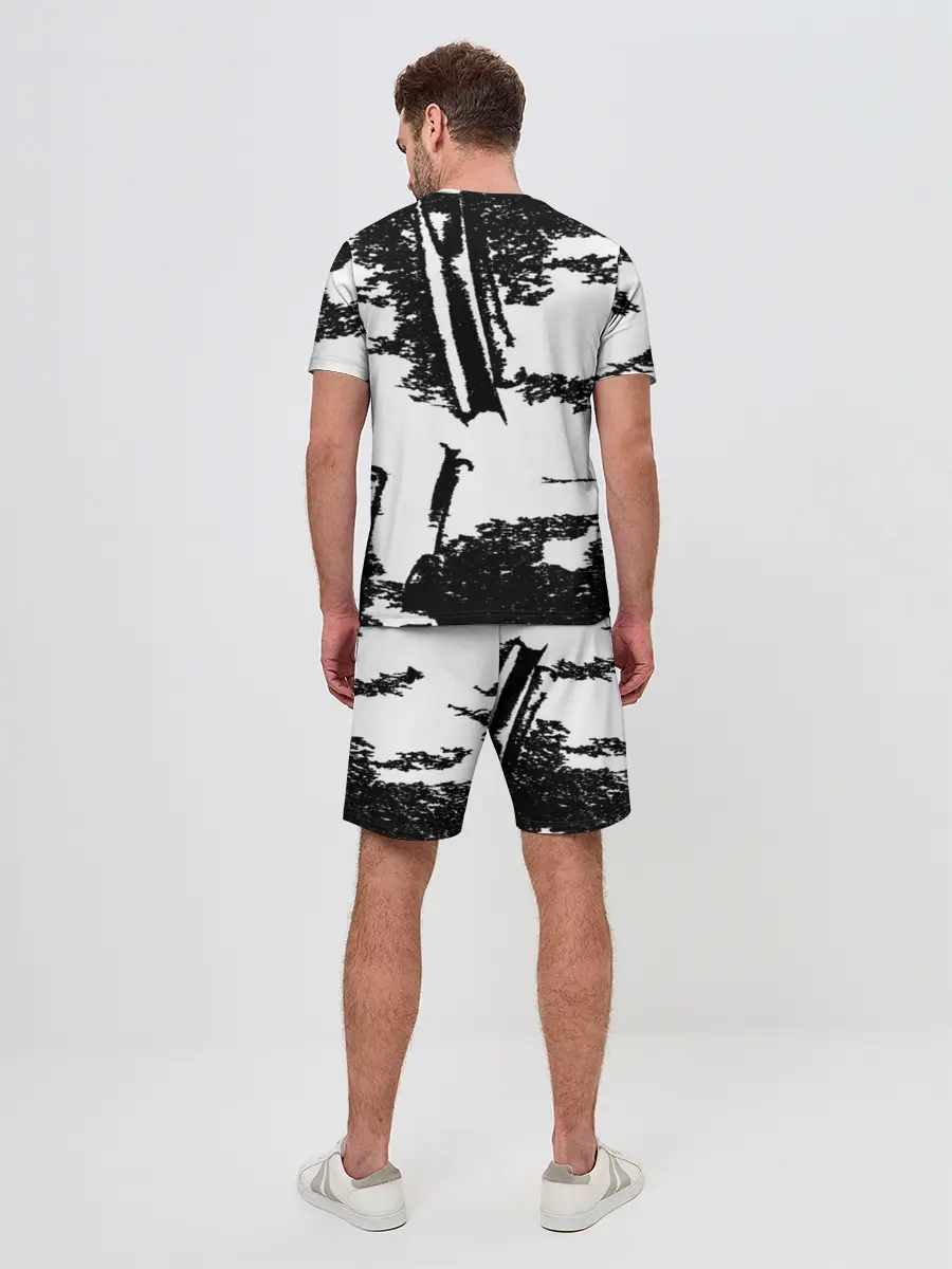 Мужской костюм с шортами / Ведьмак