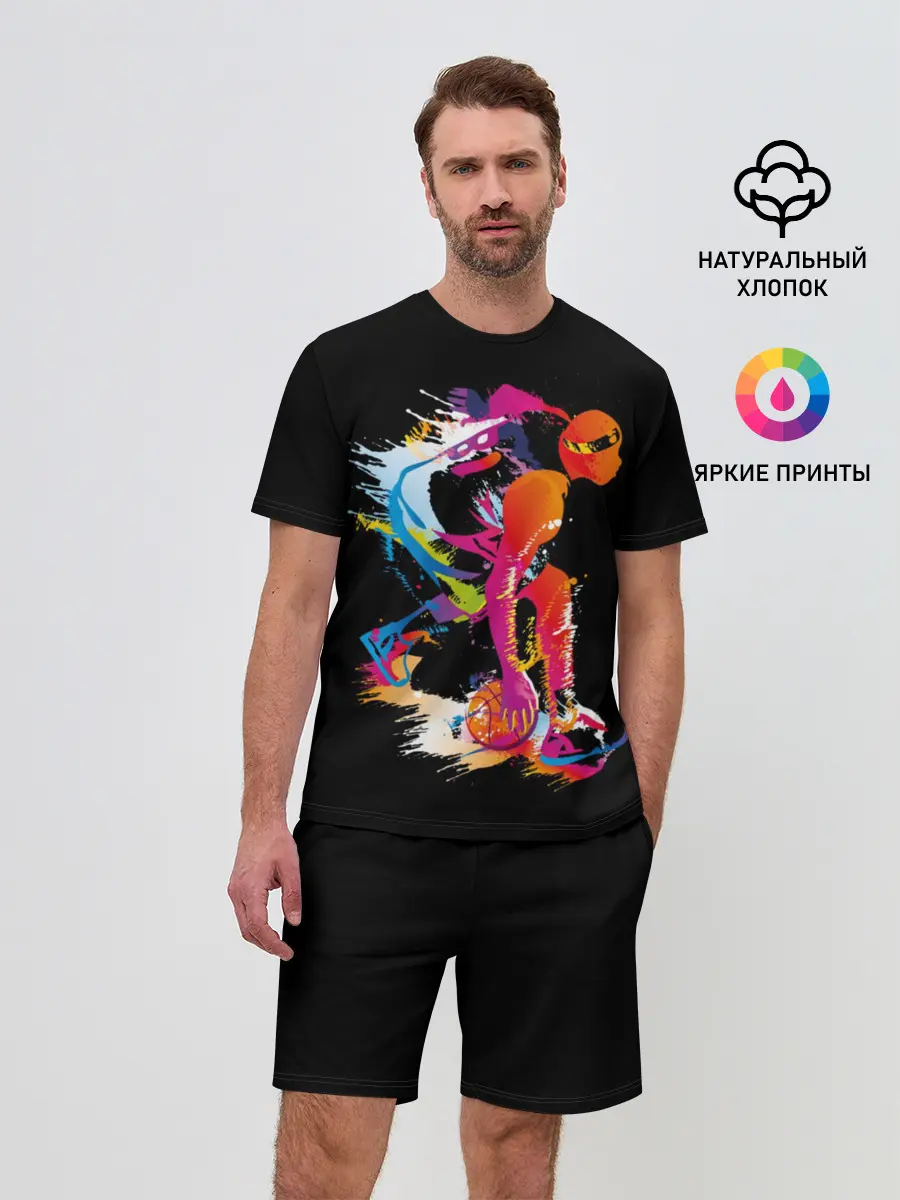 Мужской костюм с шортами / Баскетбол