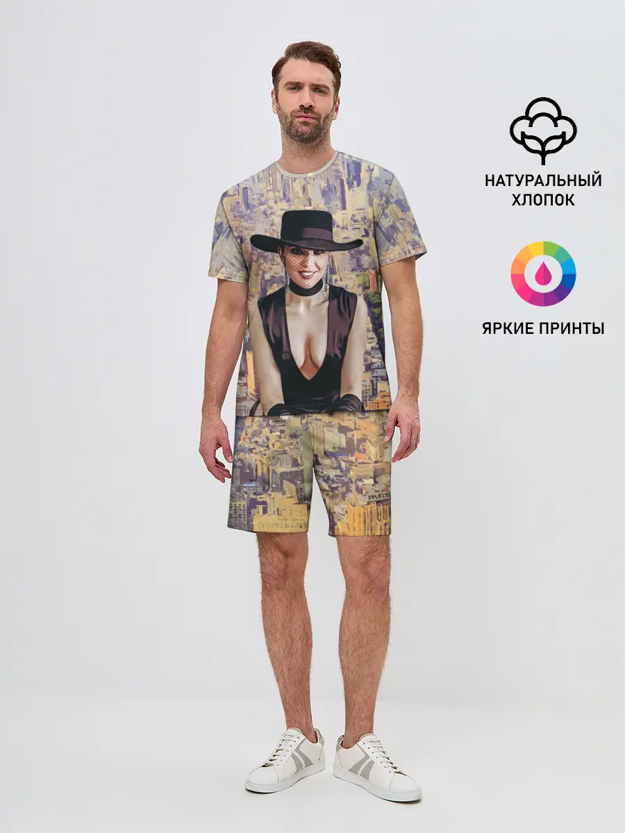 Мужской костюм с шортами / Maruv