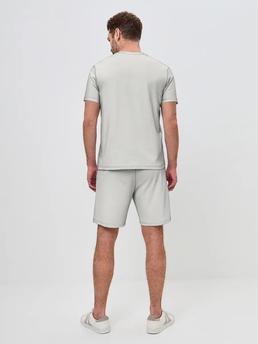 Мужской костюм с шортами / Life is a camble the king of p