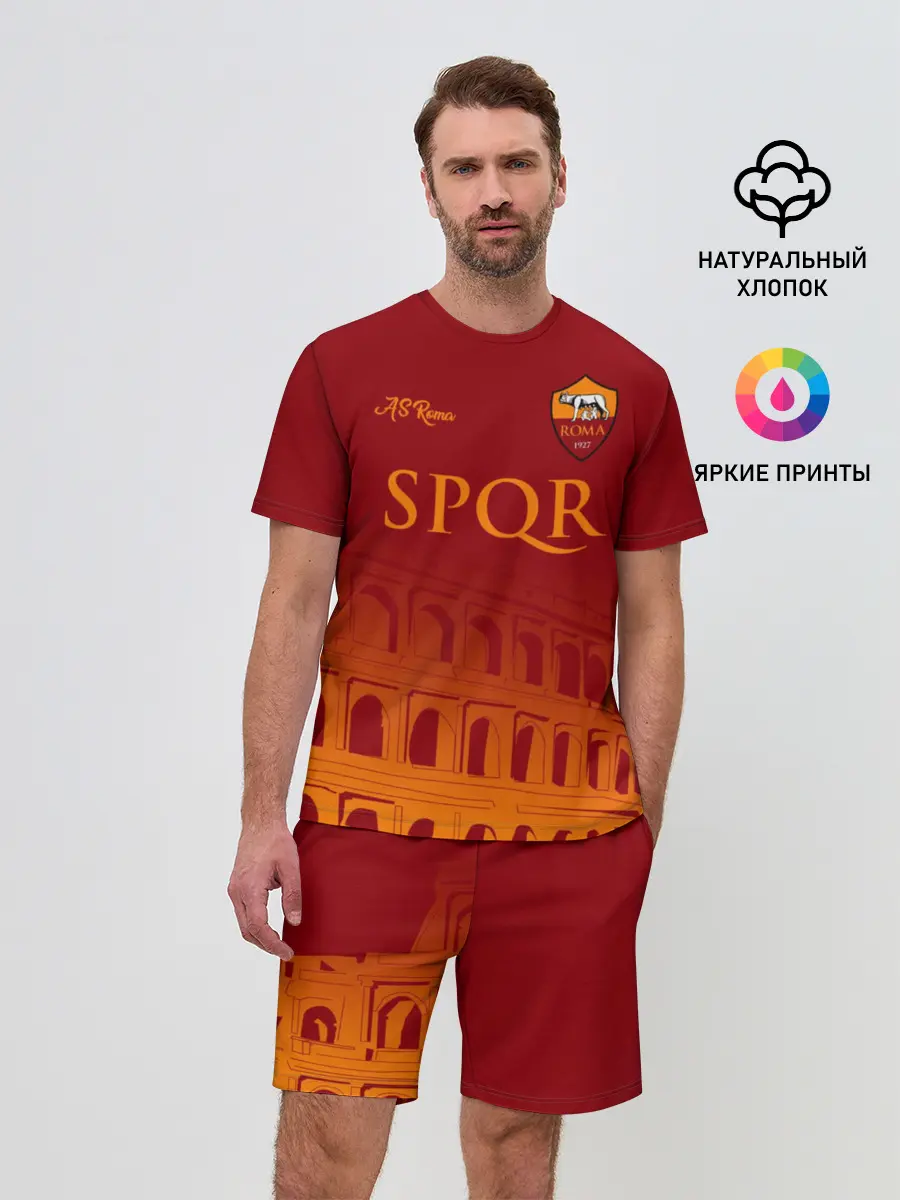 Мужской костюм с шортами / Рома