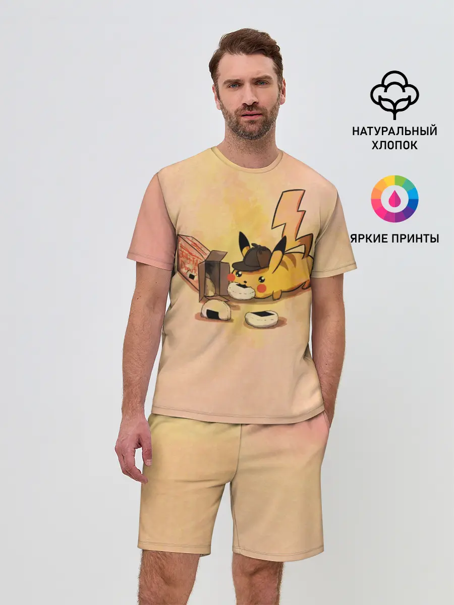 Мужской костюм с шортами / Детектив Пика