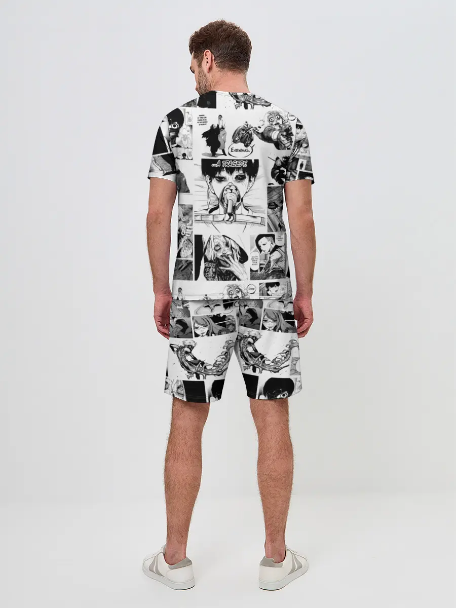 Мужской костюм с шортами / Токийский гуль