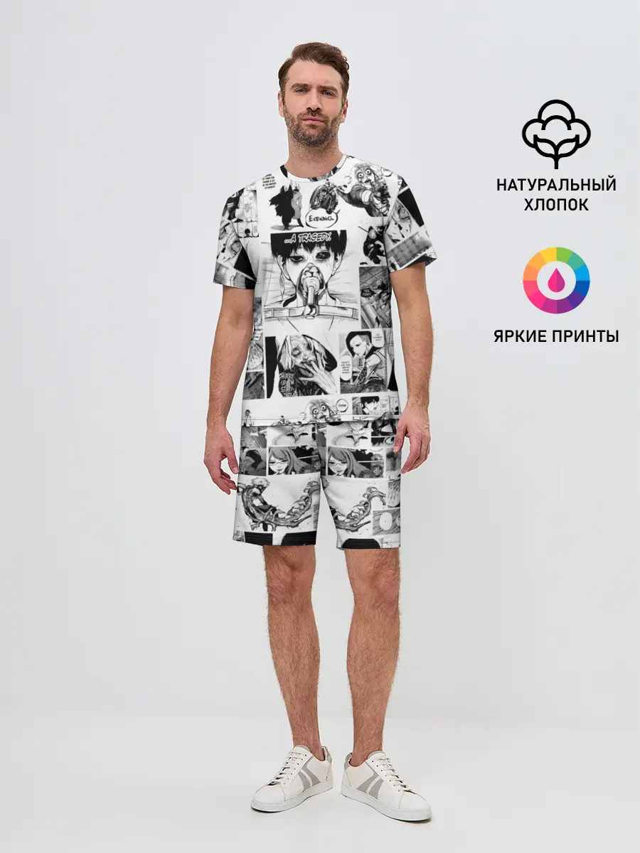 Мужской костюм с шортами / Токийский гуль