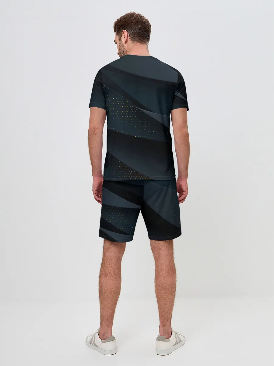 Мужской костюм с шортами / Алькантара