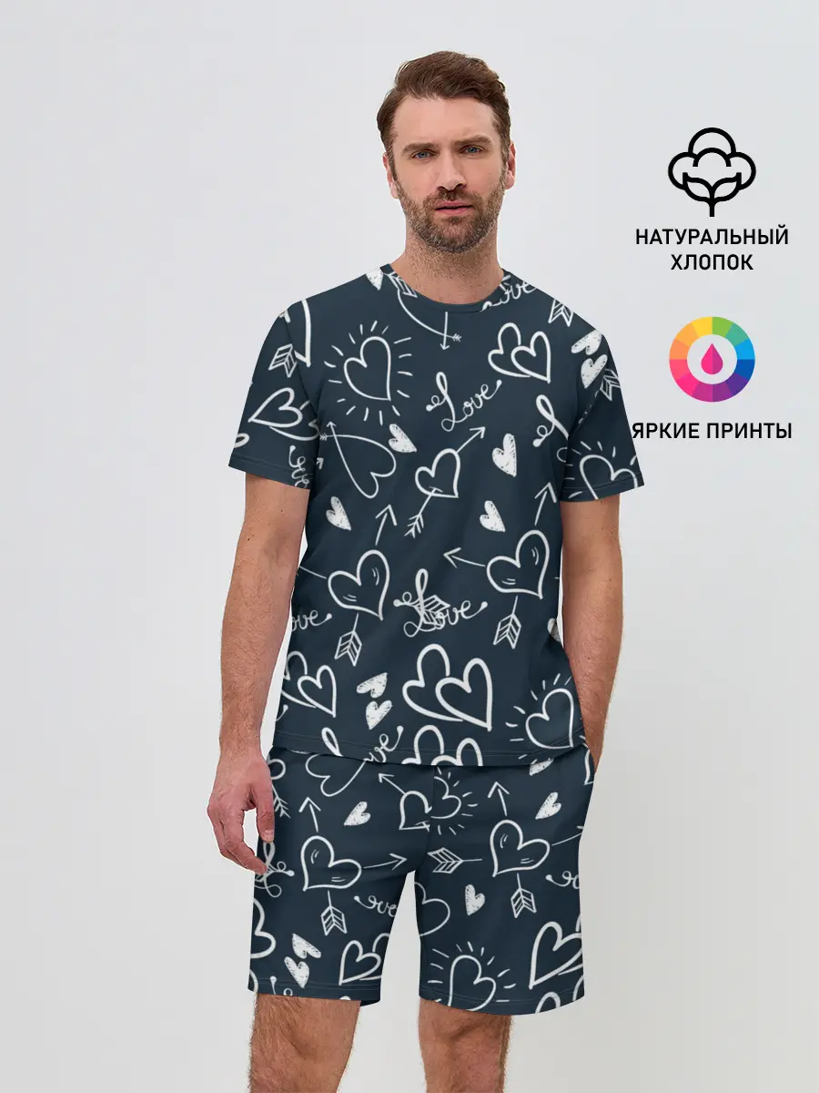 Мужской костюм с шортами / Любовь