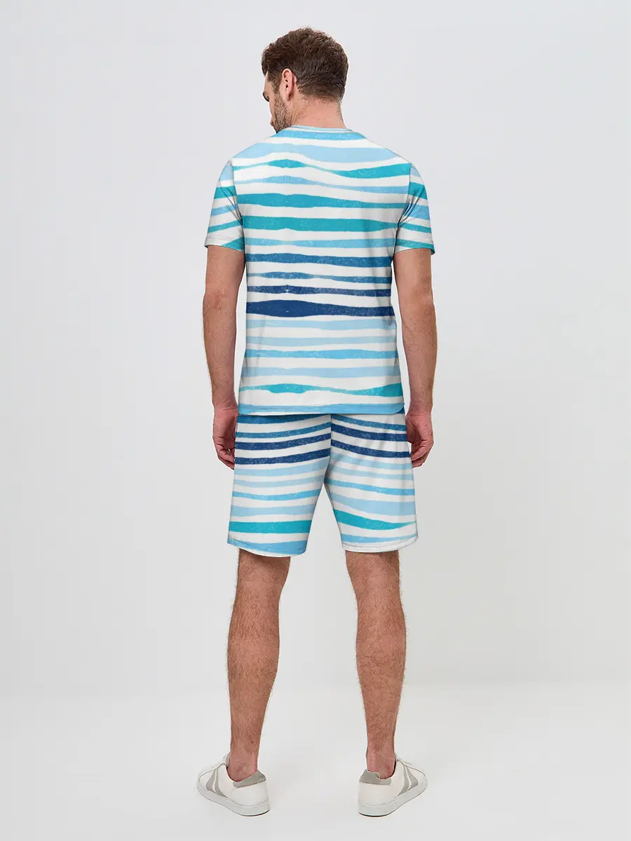 Мужской костюм с шортами / Сова в шапке