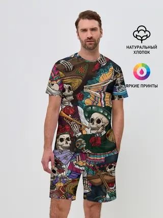 Мужской костюм с шортами / Мексиканская Вечеринка