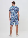 Мужской костюм с шортами / Киты и дельфины