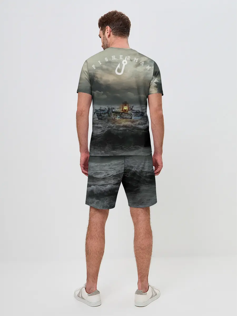 Мужской костюм с шортами / Профессиональный рыбак