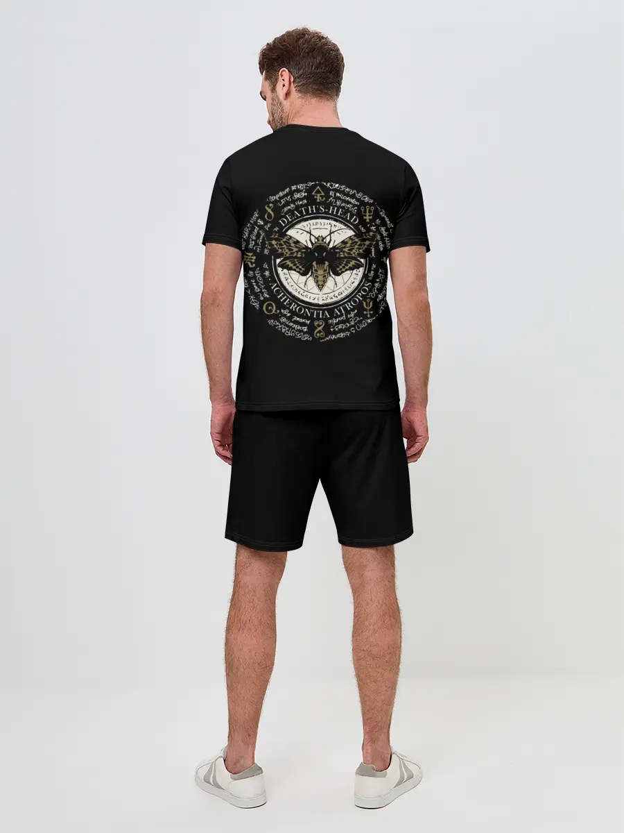 Мужской костюм с шортами / Бабочка Мертвая голова