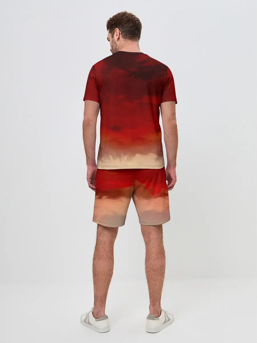 Мужской костюм с шортами / Огненная Лиса