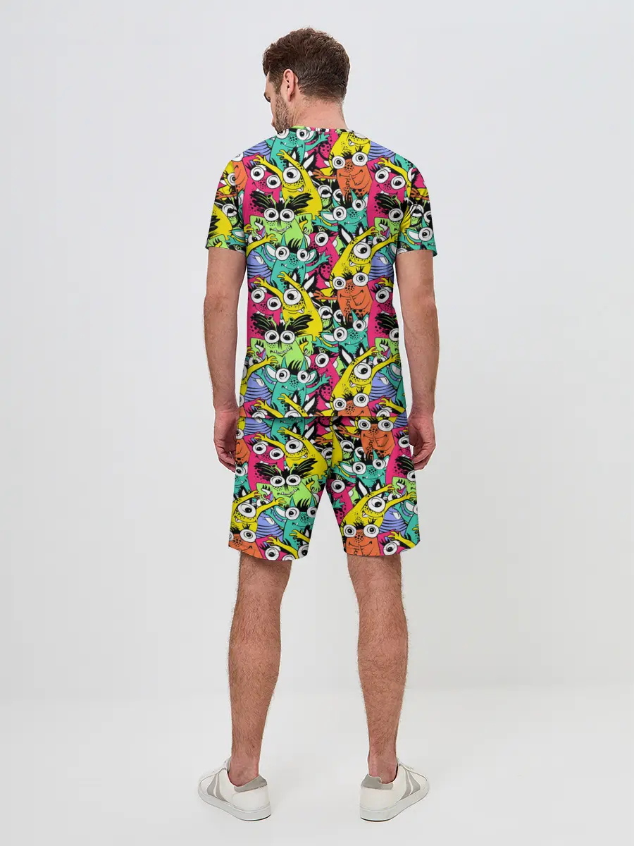 Мужской костюм с шортами / Весёлые монстры