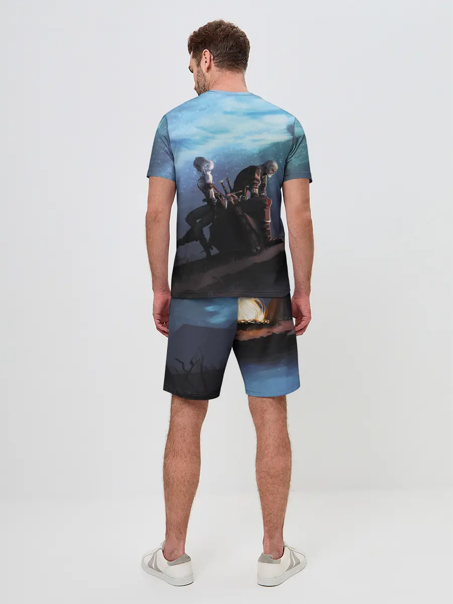 Мужской костюм с шортами / Цири И Геральд