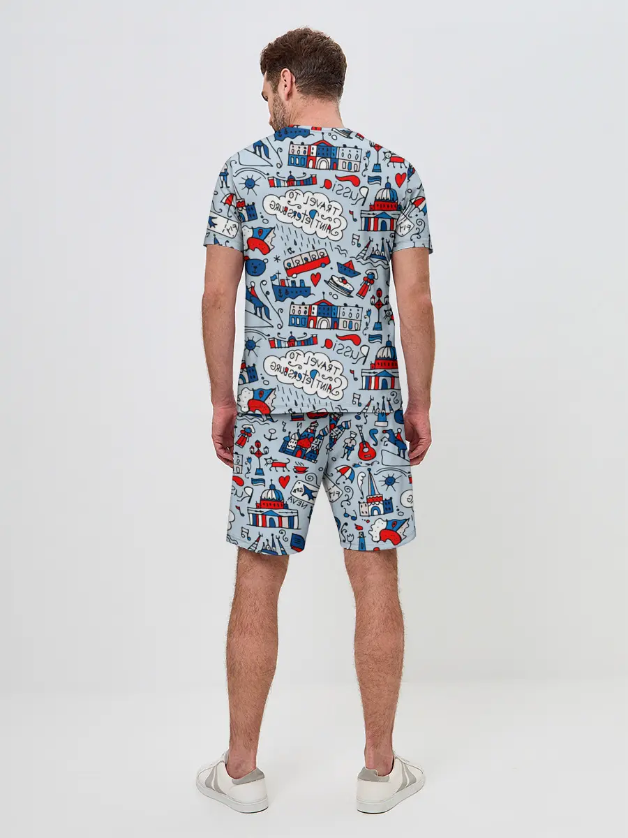 Мужской костюм с шортами / Travel to Saint Petersburg