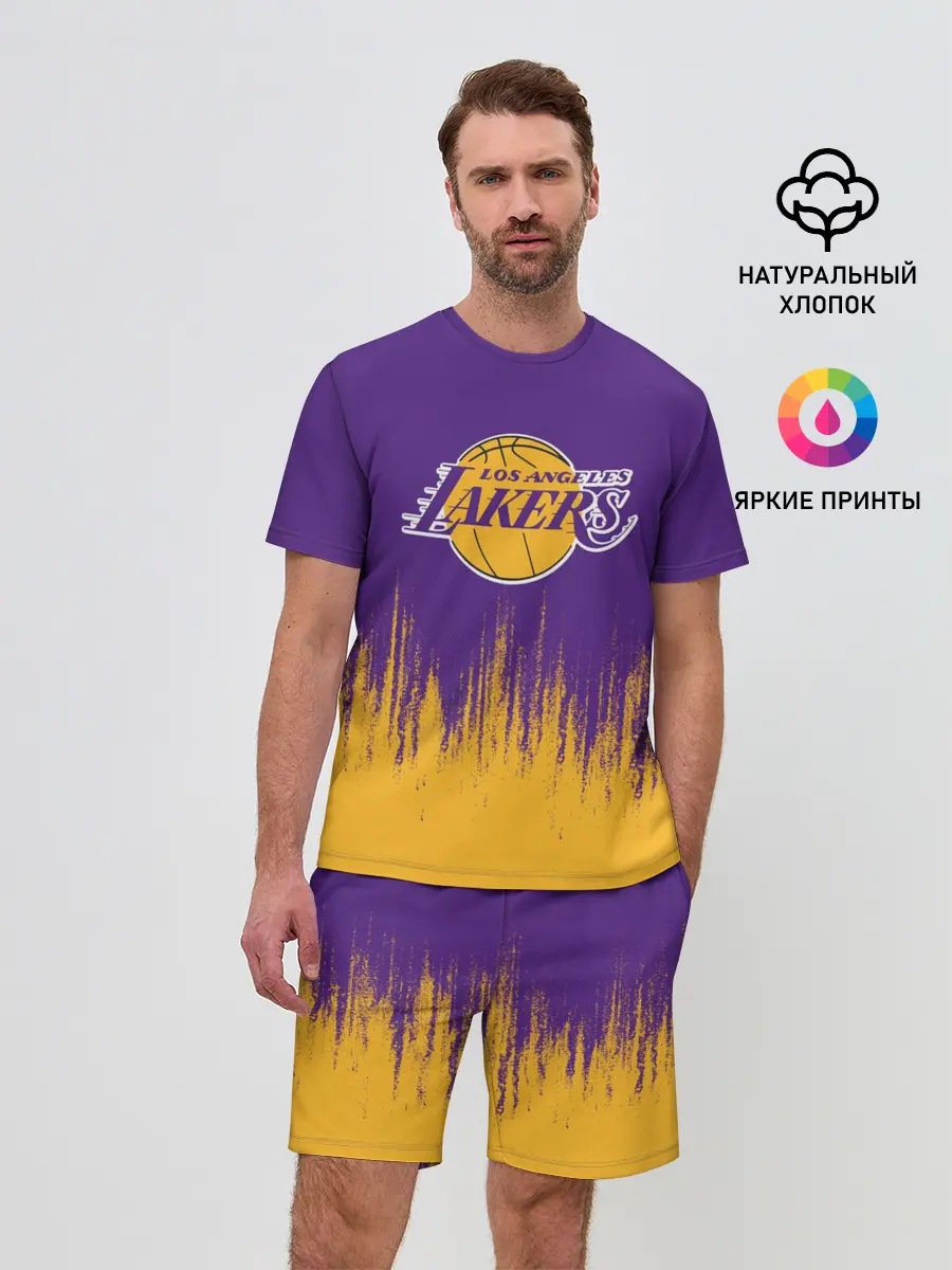 Мужской костюм с шортами / LA LAKERS