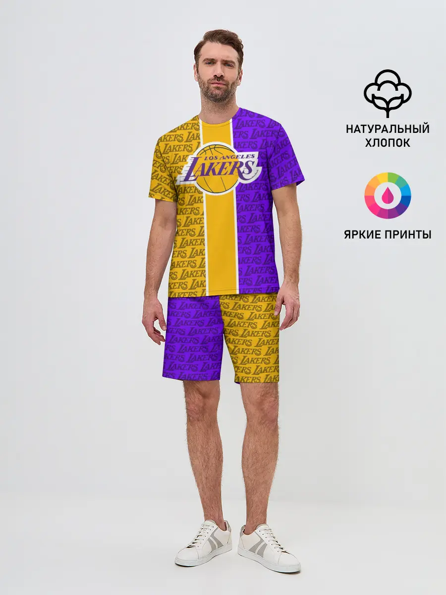 Мужской костюм с шортами / LA LAKERS