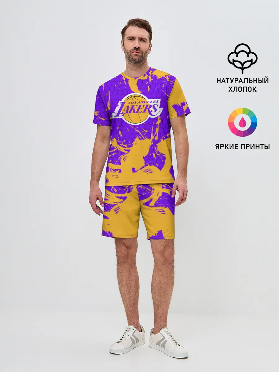 Мужской костюм с шортами / LA LAKERS