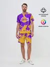 Мужской костюм с шортами / LA LAKERS