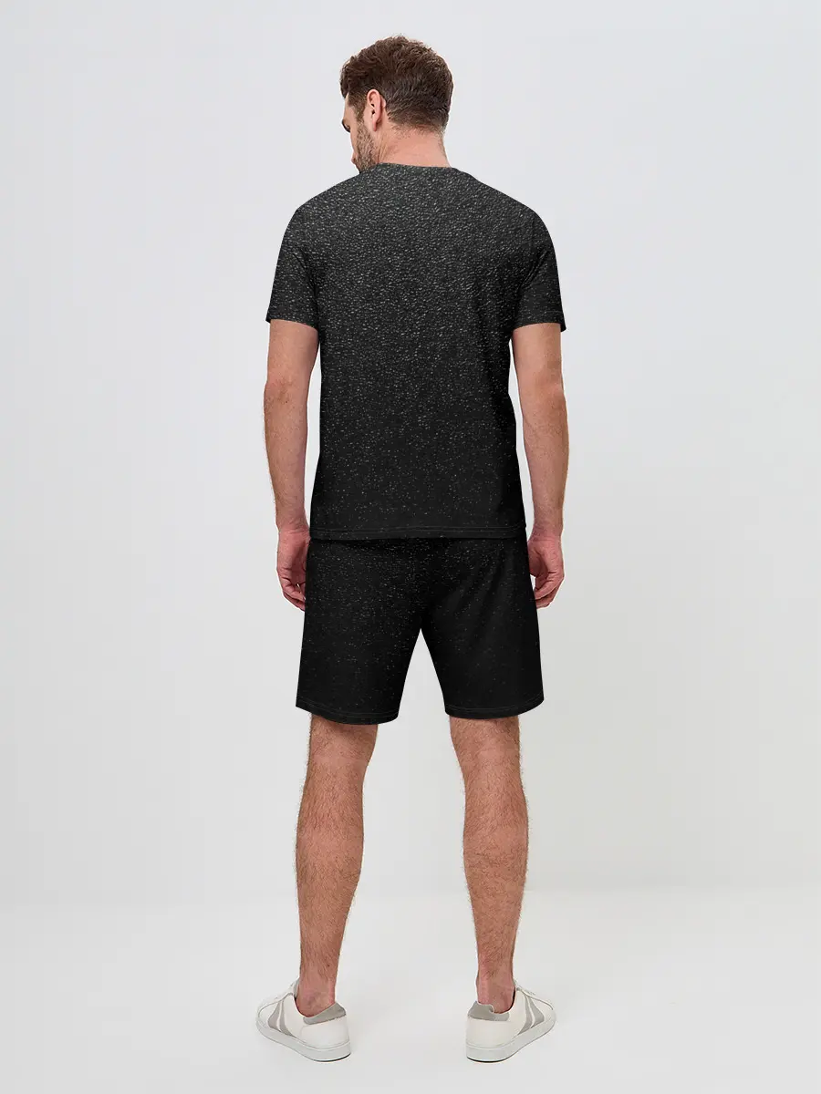 Мужской костюм с шортами / Снег в ночи