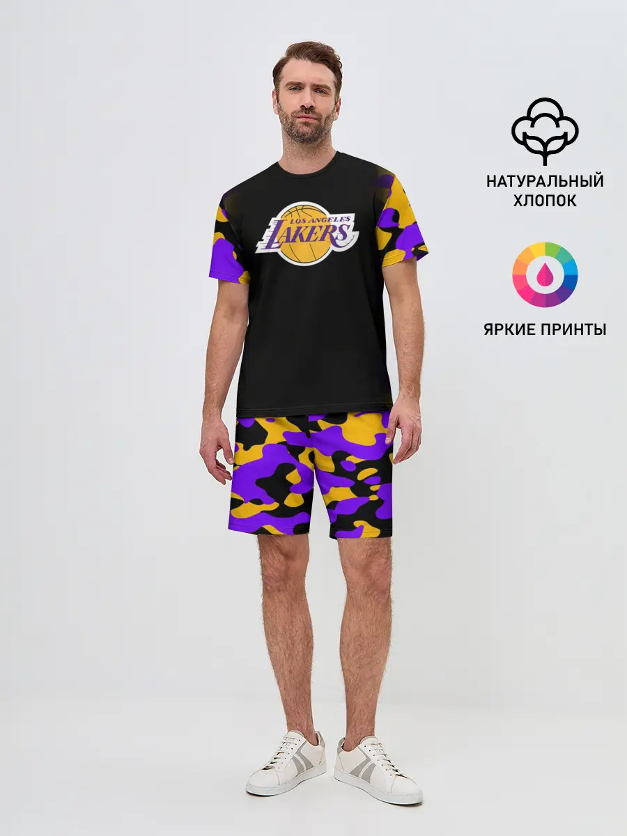 Мужской костюм с шортами / LA LAKERS