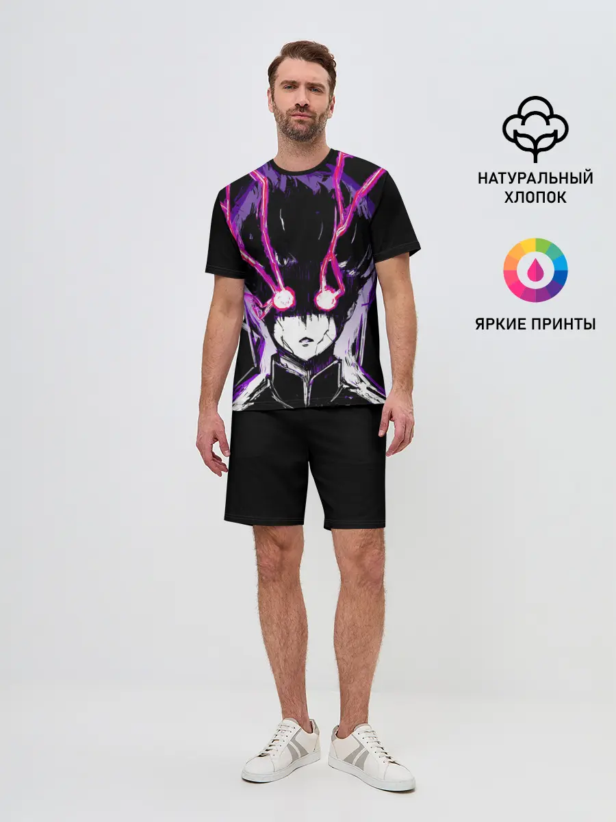 Мужской костюм с шортами / Шигэо Кагэяма 100%