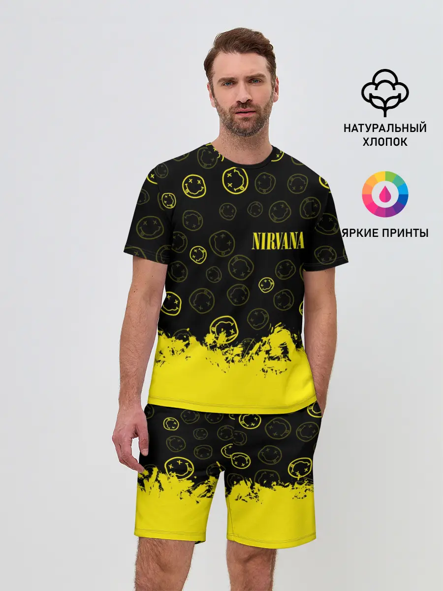 Мужской костюм с шортами / NIRVANA