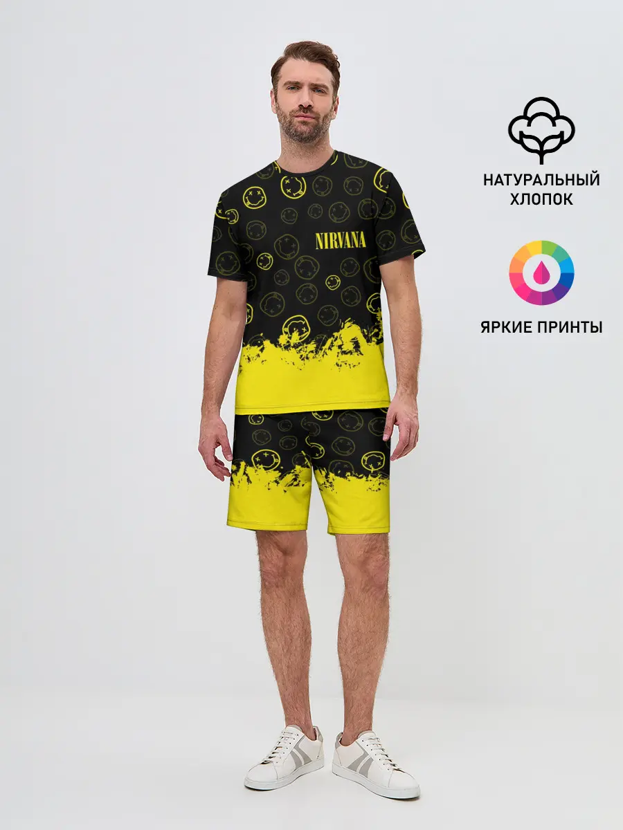 Мужской костюм с шортами / NIRVANA