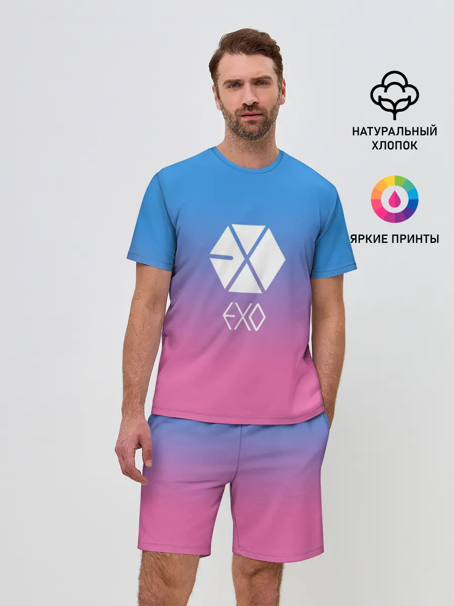 Мужской костюм с шортами / EXO