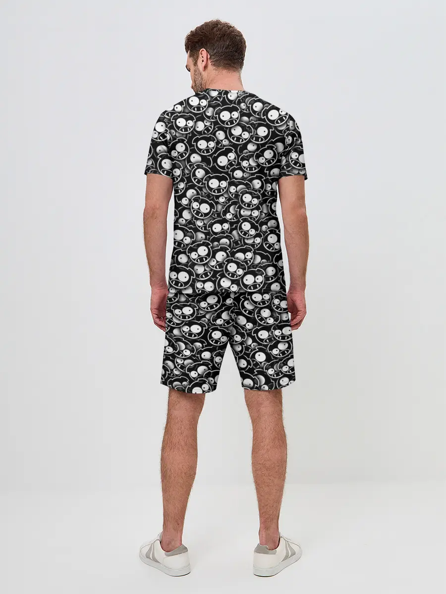 Мужской костюм с шортами / Subaru rally pigs