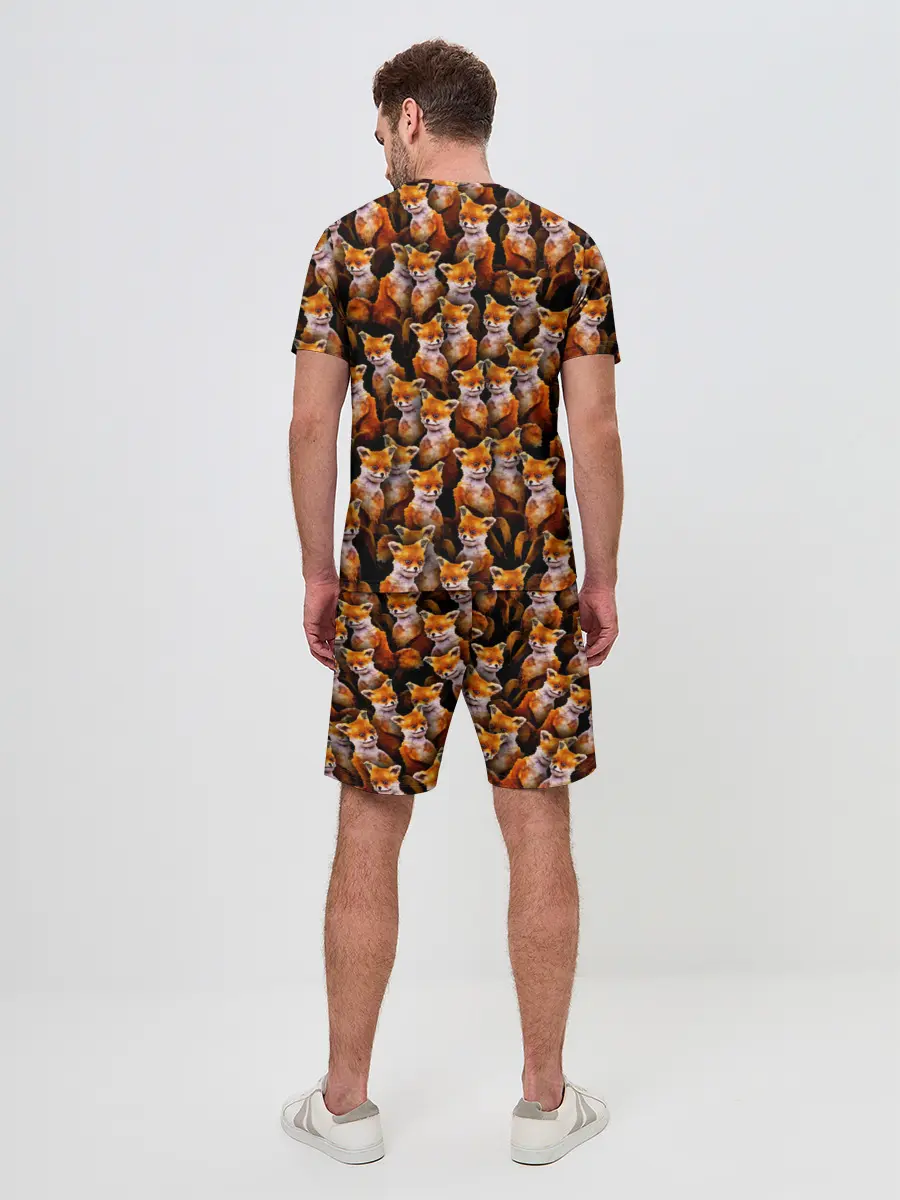 Мужской костюм с шортами / Упоротые лисы