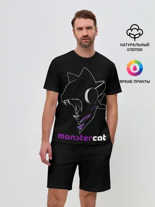 Мужской костюм с шортами / Monstercat