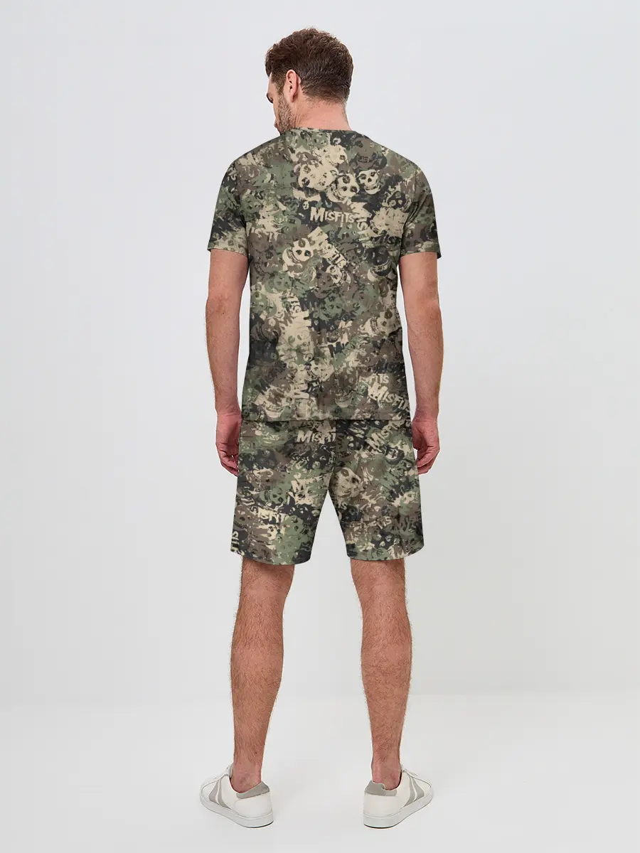 Мужской костюм с шортами / Misfits камуфляж