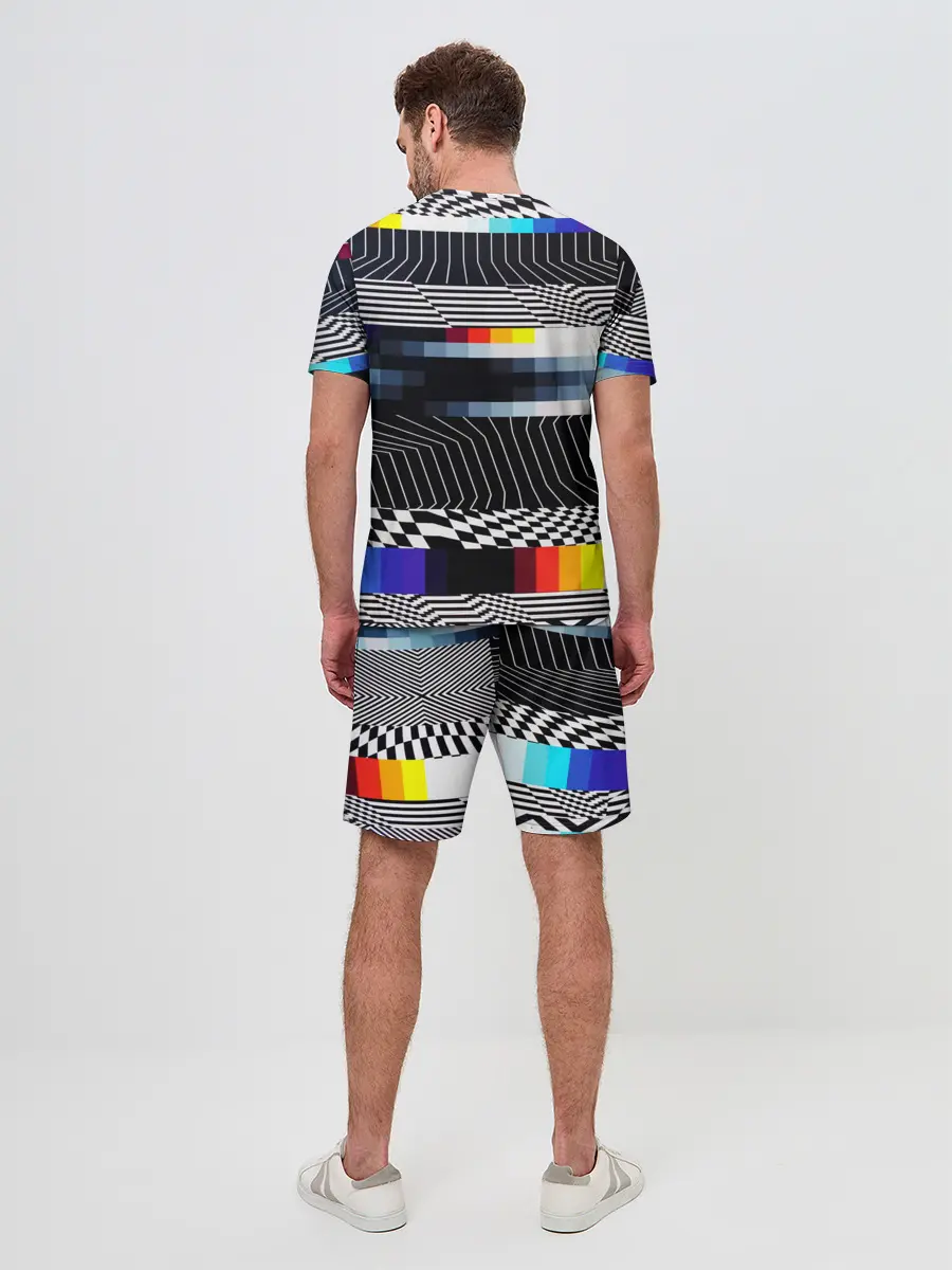 Мужской костюм с шортами / Уличный стиль