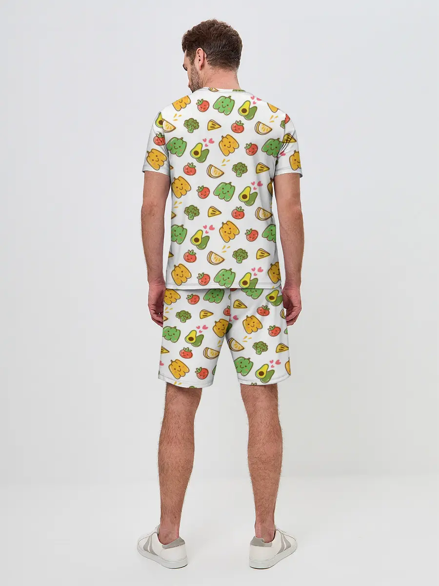 Мужской костюм с шортами / Уничтожим Веганов