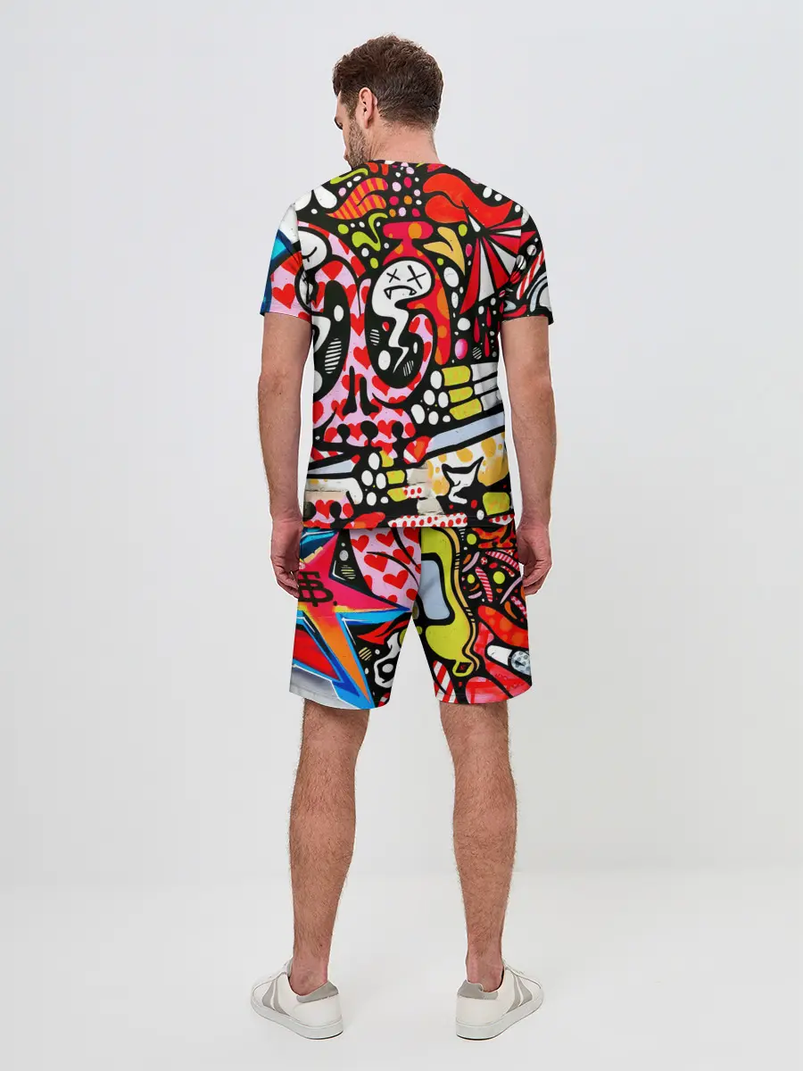 Мужской костюм с шортами / Современное искусство