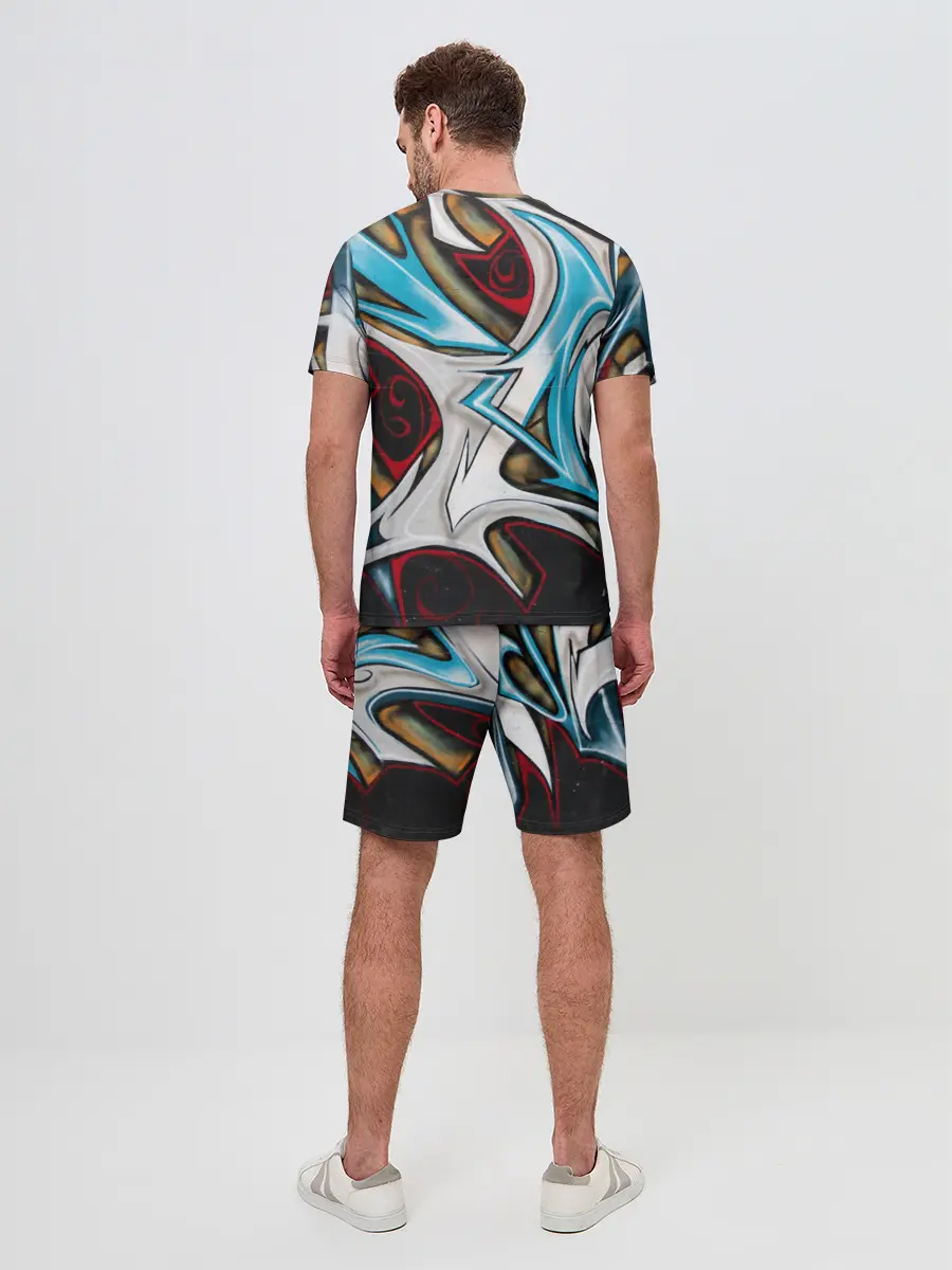 Мужской костюм с шортами / Стиль улицы