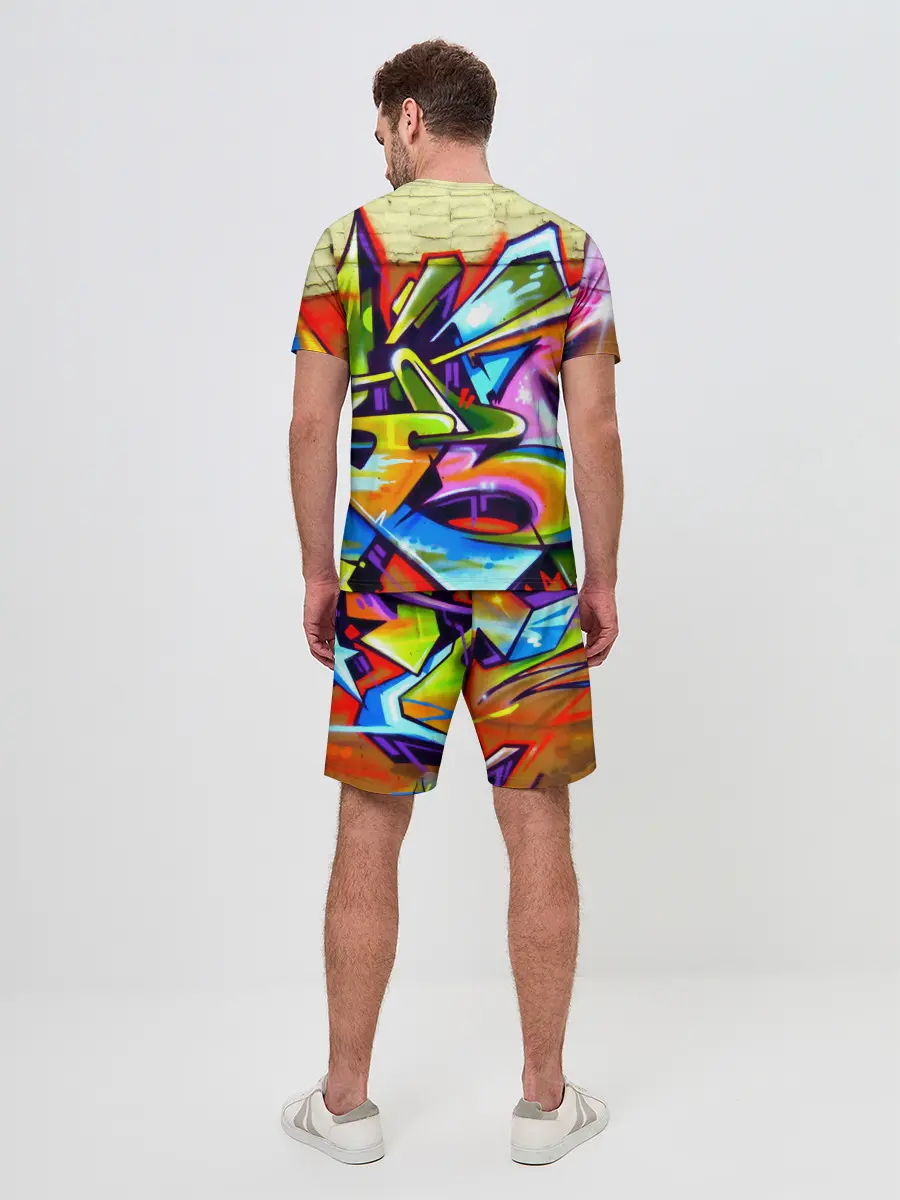 Мужской костюм с шортами / Кислота