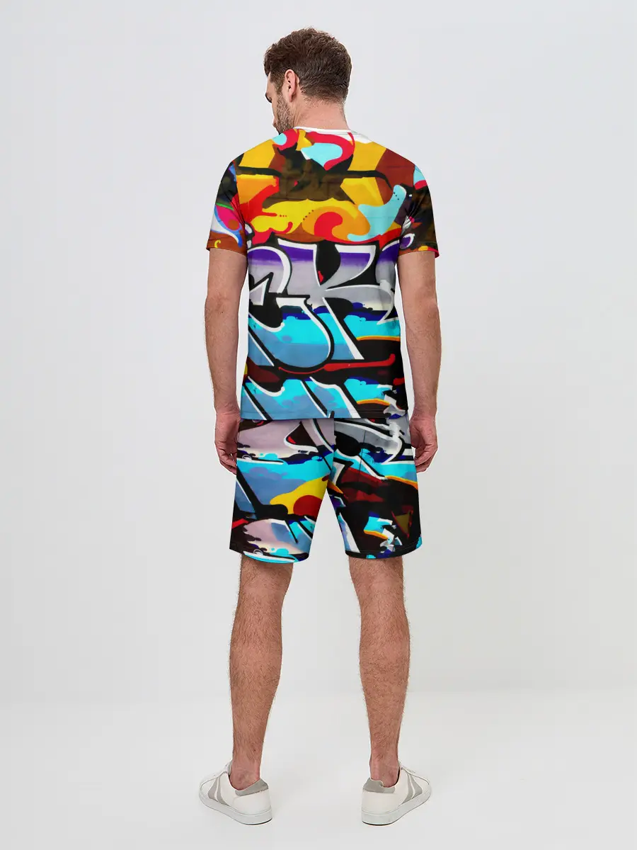 Мужской костюм с шортами / urban neon