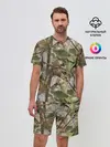 Мужской костюм с шортами / Камуфляж