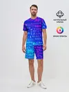 Мужской костюм с шортами / ЛОГО АНИМЕ МУЛЬТФИЛЬМОВ