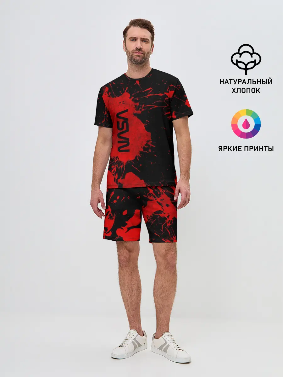 Мужской костюм с шортами / NASA