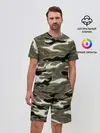 Мужской костюм с шортами / Камуфляж