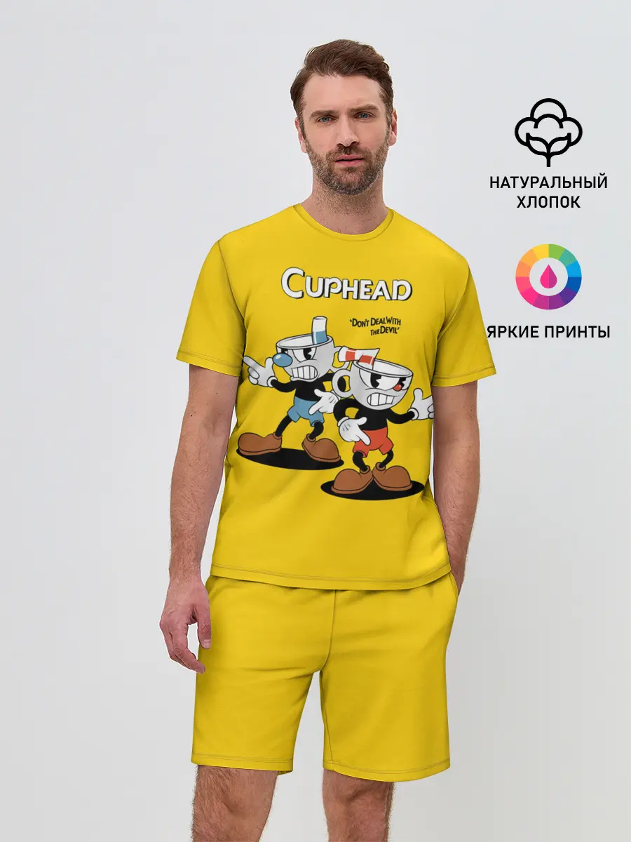 Мужской костюм с шортами / Cuphead