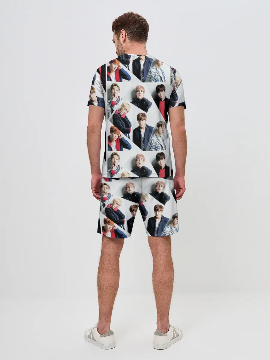 Мужской костюм с шортами / BTS COLLAGE