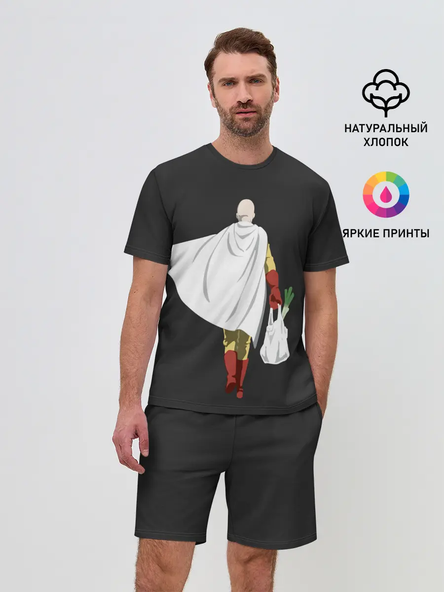 Мужской костюм с шортами / Saitama