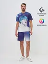 Мужской костюм с шортами / BTS Blue